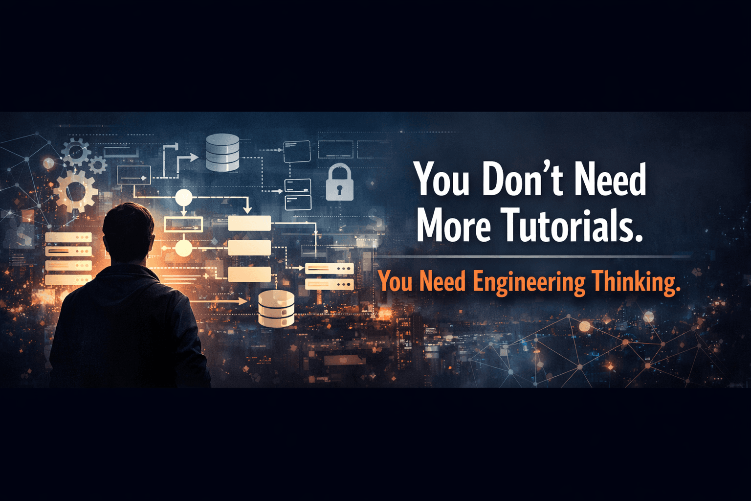 You Don’t Need More Tutorials. You Need Engineering Thinking.